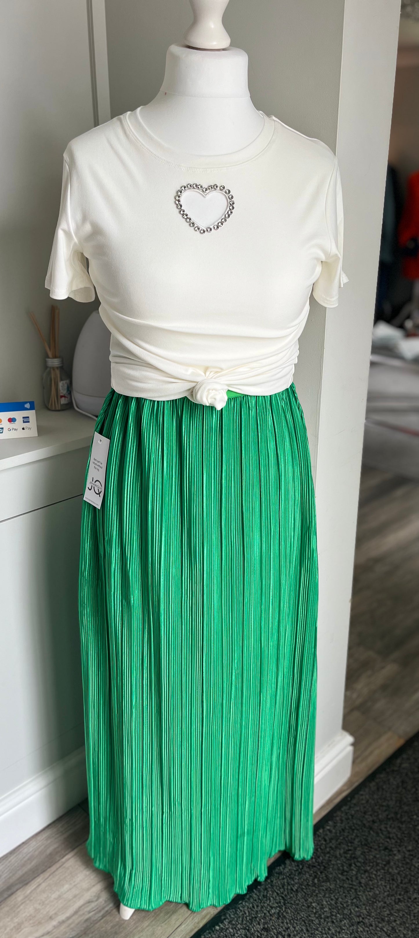 Ella Pleated Skirt